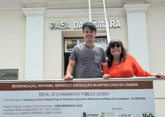 Imagem ilustrativa da imagem Casa da Câmara vai se tornar museu em Linhares