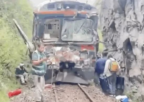 Imagem ilustrativa da imagem Choque de trens em Machu Picchu deixa 1 morto e fere 40, entre eles 3 brasileiros