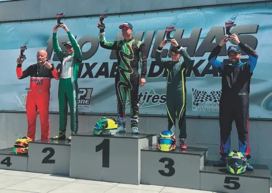 Imagem ilustrativa da imagem Fim da temporada também no kart