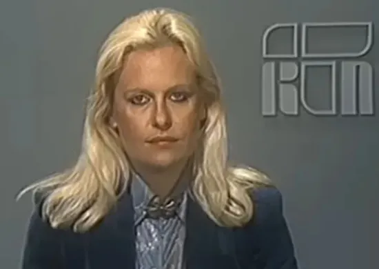 Imagem ilustrativa da imagem Internet resgata vídeo raro de Ana Maria Braga apresentando telejornal