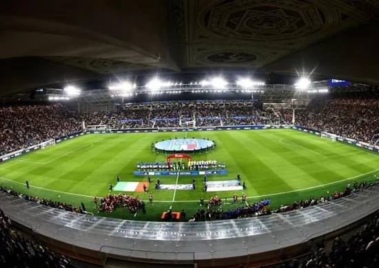 Imagem ilustrativa da imagem Itália escolhe 'estádio da sorte' para jogar repescagem por vaga na Copa do Mundo