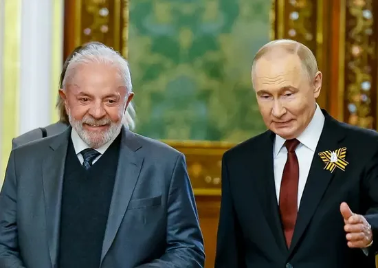 Imagem ilustrativa da imagem Lula conversou com Putin por telefone nesta quarta para discutir crise na Venezuela