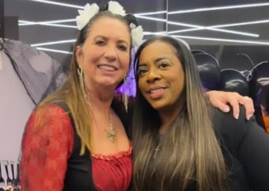 Imagem ilustrativa da imagem Mãe de Virginia Fonseca sai com mãe de Vini Jr. em Madri