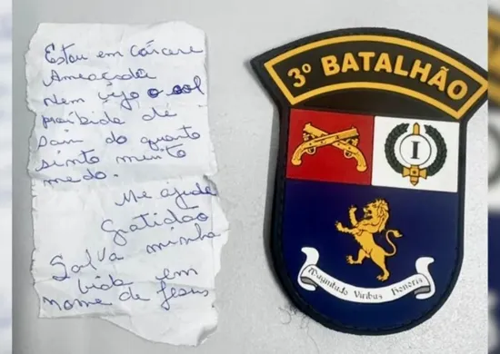 Imagem ilustrativa da imagem Mãe mantida em cárcere pelo filho é resgatada após bilhete de socorro em MT