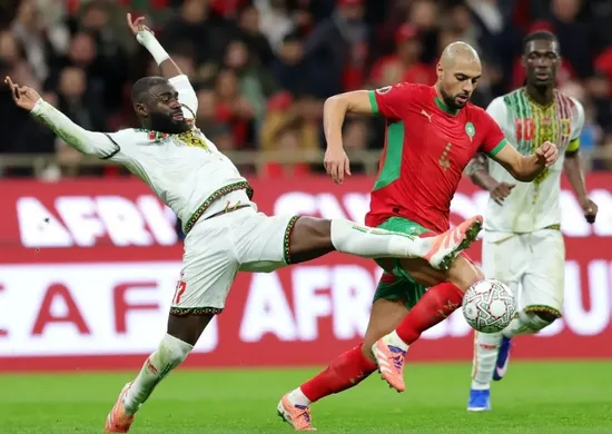 Imagem ilustrativa da imagem Marrocos apenas empata com Mali e embola Grupo A da Copa Africana de Nações