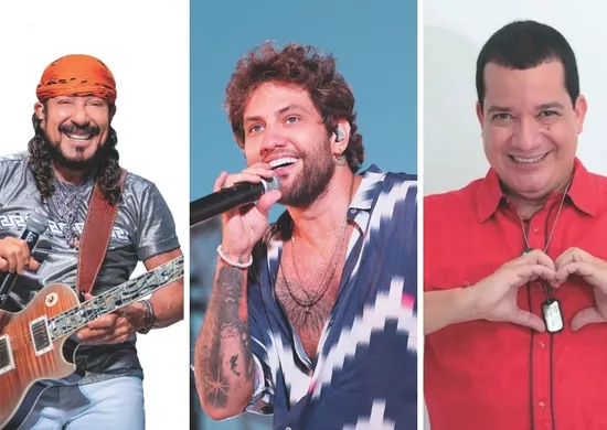 Imagem ilustrativa da imagem Noite de astros do axé com Bell Marques, Jammil e André Lellis em Guarapari