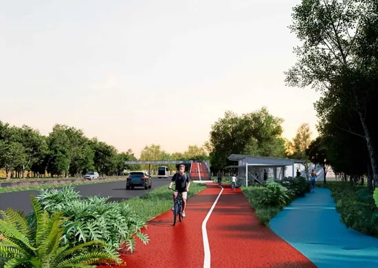 Imagem ilustrativa da imagem Obra vai implantar 23 km de ciclovia na Rodovia do Sol; veja mudanças