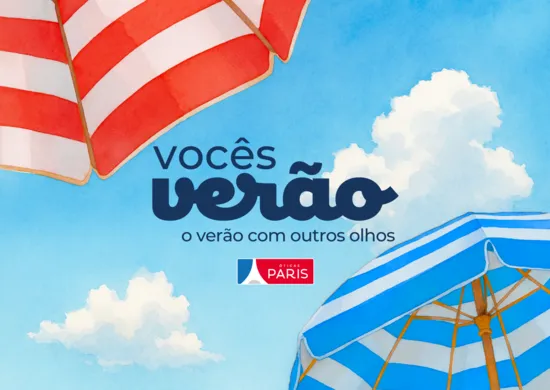Imagem ilustrativa da imagem Óticas Paris lança campanha que convida o público a “ver o verão com outros olhos”
