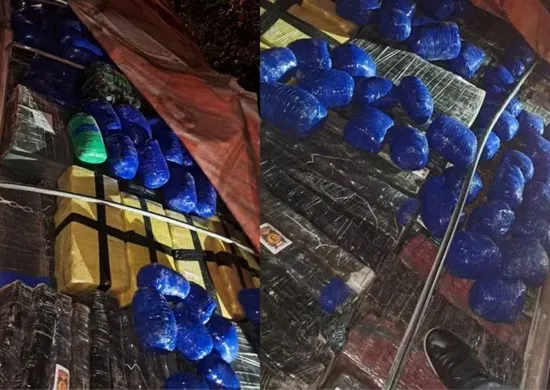 Imagem ilustrativa da imagem Paraguai faz apreensão recorde de maconha na fronteira com o Brasil