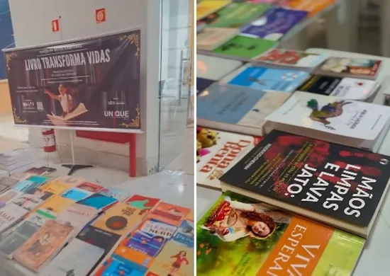 Imagem ilustrativa da imagem Projeto distribui livros de graça em Jardim Camburi