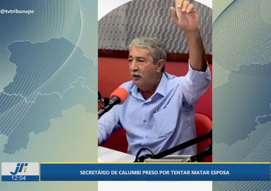 Imagem ilustrativa da imagem Secretário acusado de tentar matar esposa com câncer é exonerado em Calumbi