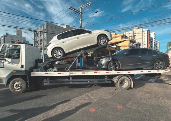 Imagem ilustrativa da imagem Somente em Guarapari, mais de 160 carros já foram guinchados
