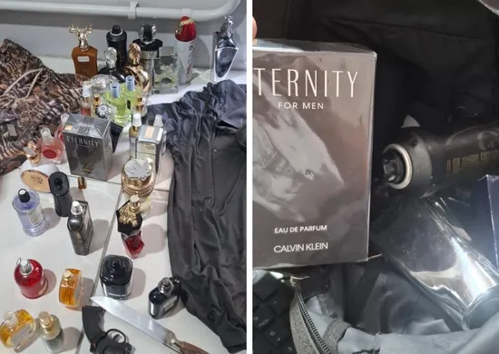 Imagem ilustrativa da imagem Trio é detido por suspeita de furto em uma loja de perfumes na Serra