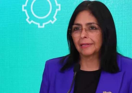 Imagem ilustrativa da imagem Delcy Rodríguez toma posse como presidente interina da Venezuela