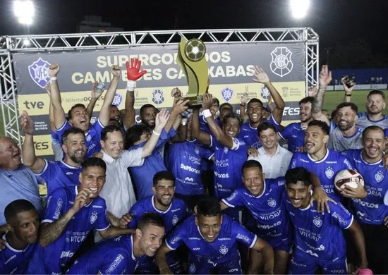 Imagem ilustrativa da imagem Vitória 'amassa' o Rio Branco e leva a primeira Supercopa dos Campeões Capixabas