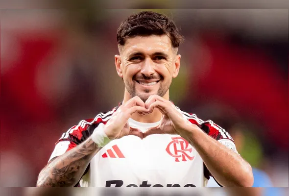 Imagem ilustrativa da imagem Arrascaeta carrega Flamengo para a semifinal do Intercontinental