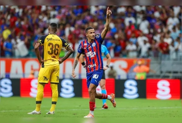 Imagem ilustrativa da imagem Bahia domina, vence Sport e ainda sonha com vaga direta na Libertadores