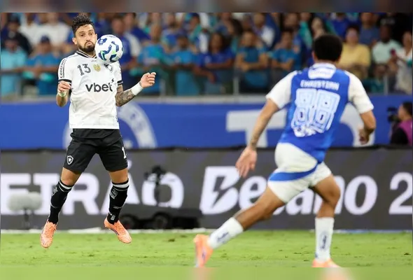 Imagem ilustrativa da imagem Botafogo empata no fim contra o Cruzeiro e dá o vice-campeonato ao Palmeiras