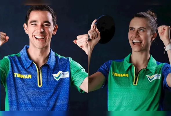 Imagem ilustrativa da imagem Calderano e Bruna Takahashi abrem temporada 2026 nesta quinta no Catar