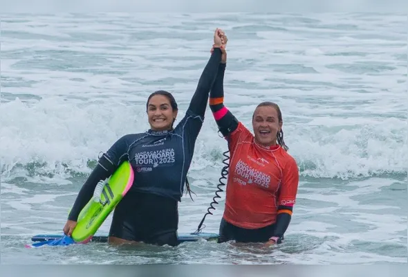 Imagem ilustrativa da imagem Com final histórica entre mãe e filha, Luna Hardman vence em Santa Catarina