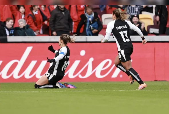 Imagem ilustrativa da imagem Com gol da capixaba Gabi Zanotti, Corinthians vai à final da Copa das Campeãs