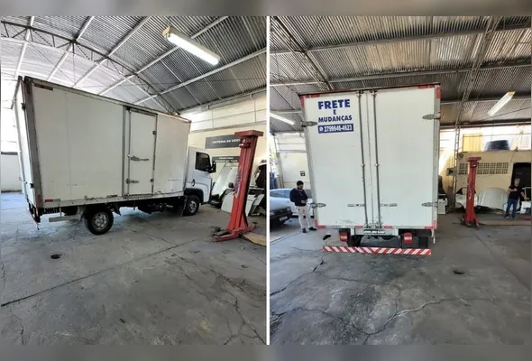 Caminhão foi localizado pela polícia e crime foi descoberto