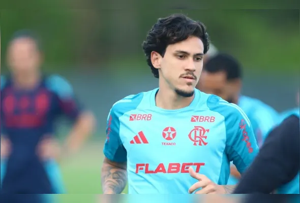Imagem ilustrativa da imagem Flamengo prepara retorno de Pedro para dar ritmo antes da Libertadores