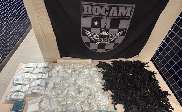 Imagem ilustrativa da imagem Mais de 1,6 mil pedras de crack são apreendidas em Vila Velha