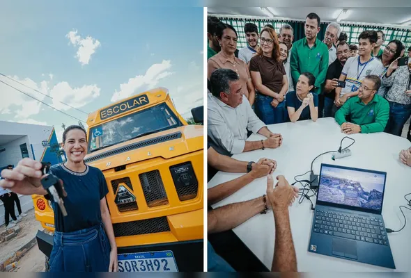 Governadora também se comprometeu a entregar mais 10 ônibus escolares, cinco em São Bento do Una e Cinco em Belo Jardim,
