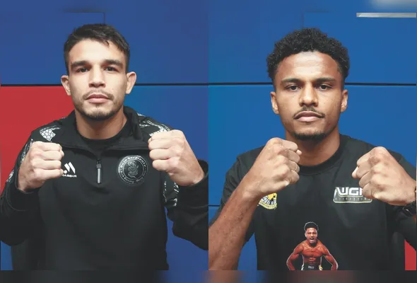 Imagem ilustrativa da imagem Tensão no ar para a luta do ano valendo o cinturão do kickboxing