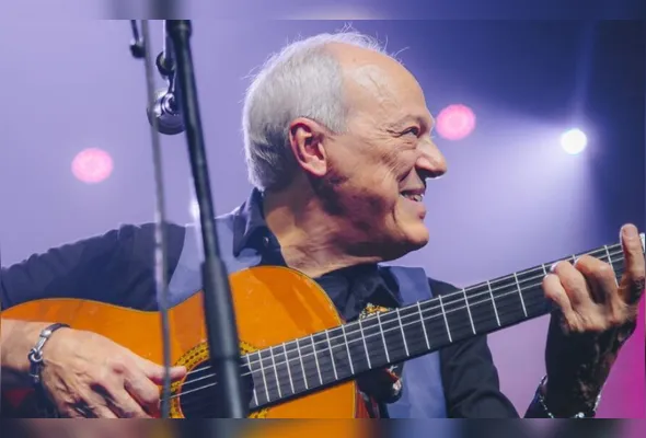 Imagem ilustrativa da imagem Turnê 60 anos: Toquinho se apresenta em Vitória nesta sexta com clássicos da MPB