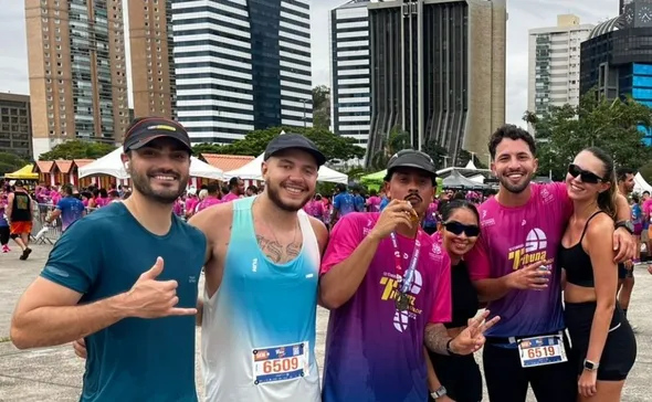 Imagem ilustrativa da imagem Veja imagens dos participantes da Corrida Tribuna Ruas da Cidade