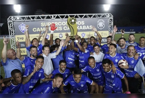 Imagem ilustrativa da imagem Vitória 'amassa' o Rio Branco e leva a primeira Supercopa dos Campeões Capixabas