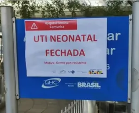 Imagem ilustrativa da imagem Bebê prematuro morre após infecção por superbactéria e hospital fecha UTI