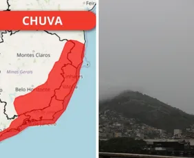 Imagem ilustrativa da imagem ES em alerta vermelho para fortes chuvas