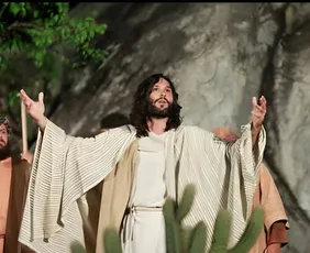 Imagem ilustrativa da imagem Paixão de Cristo de Nova Jerusalém ganha mais simbolismo neste Domingo de Ramos