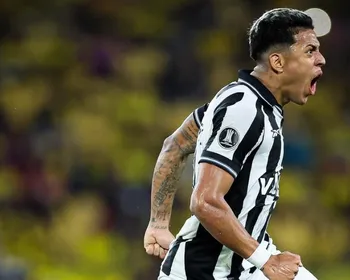 Imagem ilustrativa da imagem Atacante se redime, e Botafogo busca empate no Equador na pré-Libertadores