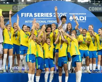 Imagem ilustrativa da imagem Brasil conquista título do FIFA Series de futebol feminino