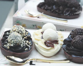 Imagem ilustrativa da imagem Como fazer ovos de Páscoa artesanais de brigadeiro e creme de avelã