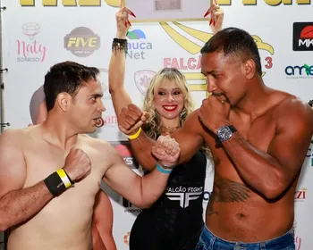 Imagem ilustrativa da imagem Dia de grandes lutas no “Falcão Fight 3”