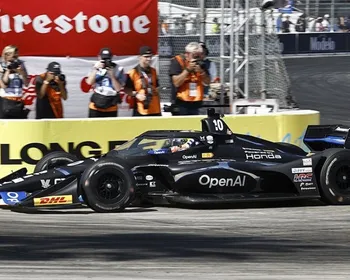 Imagem ilustrativa da imagem Fórmula Indy: Palou vence e retoma liderança