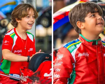 Imagem ilustrativa da imagem Irmãos Emerick disputam a 3ª da Copa São Paulo Light de Kart 2026
