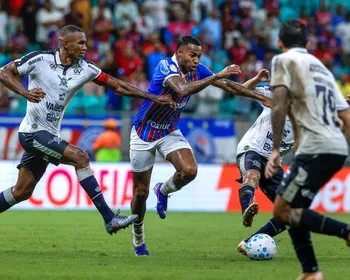 Imagem ilustrativa da imagem Remo aproveita erro, surpreende Bahia em Salvador e vence na Copa do Brasil