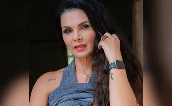 Imagem ilustrativa da imagem Após susto em banheiro público, Luiza Ambiel reforça defesa pessoal com a filha