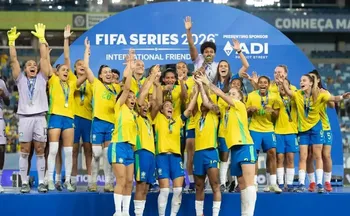 Imagem ilustrativa da imagem Brasil conquista título do FIFA Series de futebol feminino