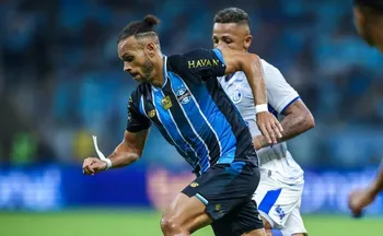Imagem ilustrativa da imagem Copa do Brasil: Grêmio aproveita um a mais desde 1º tempo e vence Confiança
