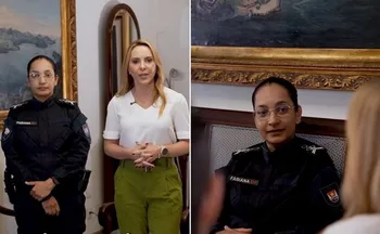 Imagem ilustrativa da imagem Cris Samorini anuncia nova comandante da Guarda Municipal de Vitória