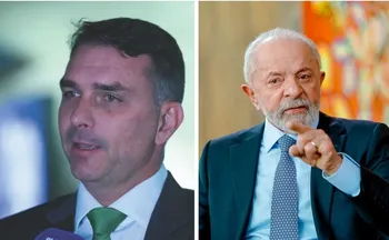 Imagem ilustrativa da imagem Flávio Bolsonaro tem o dobro de Lula entre evangélicos, aponta Datafolha