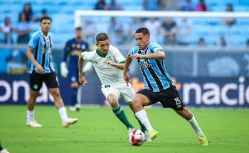 Imagem ilustrativa da imagem Grêmio empata com o Juventude em jogo marcado por confusão e expulsões