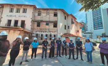 Imagem ilustrativa da imagem Guarapari: restauro do Radium Hotel tem nova data de conclusão